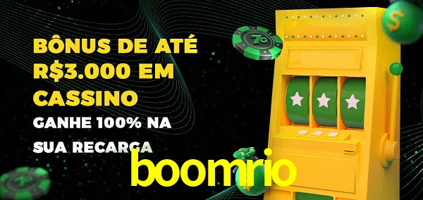 boomrio melhor bônus de depósito